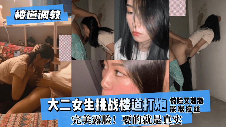 网曝-【楼道调教】大二女生挑战楼道打炮惊险又刺激!深喉拉丝！海报剧照