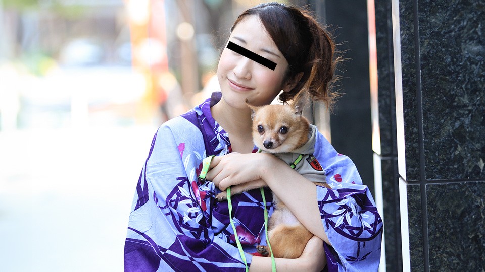10musume-08242301-FHD-犬の散歩中に犬好きな浴衣美人をナンパゲット佐々木レイ