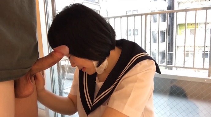 FC2PPV4173830ハメ撮り強中出しセーラー服の似合う若すぎる女の子に中出ししてからのぶっかけ