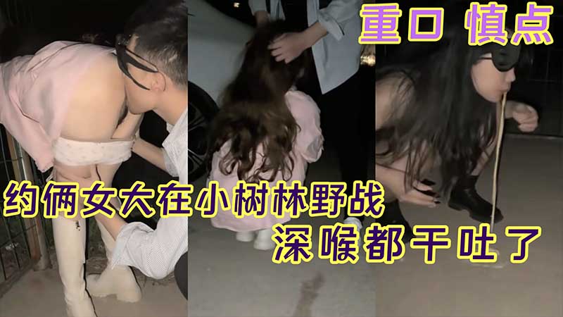 深喉干吐了约俩女大在小树林野战深喉都干吐了